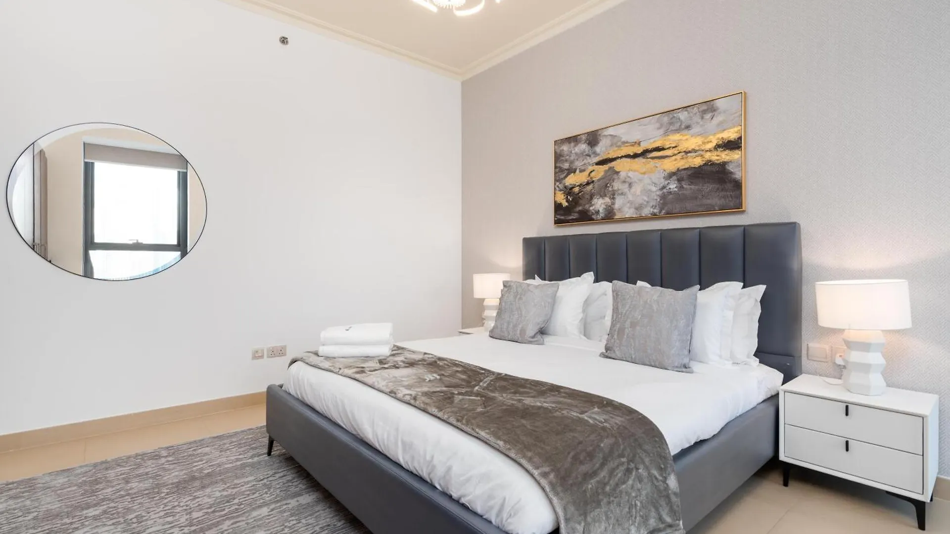 Apartament Whitesage - Unbeatable Views Of Burj Khalifa In This Huge 3Br Dubaj Zjednoczone Emiraty Arabskie