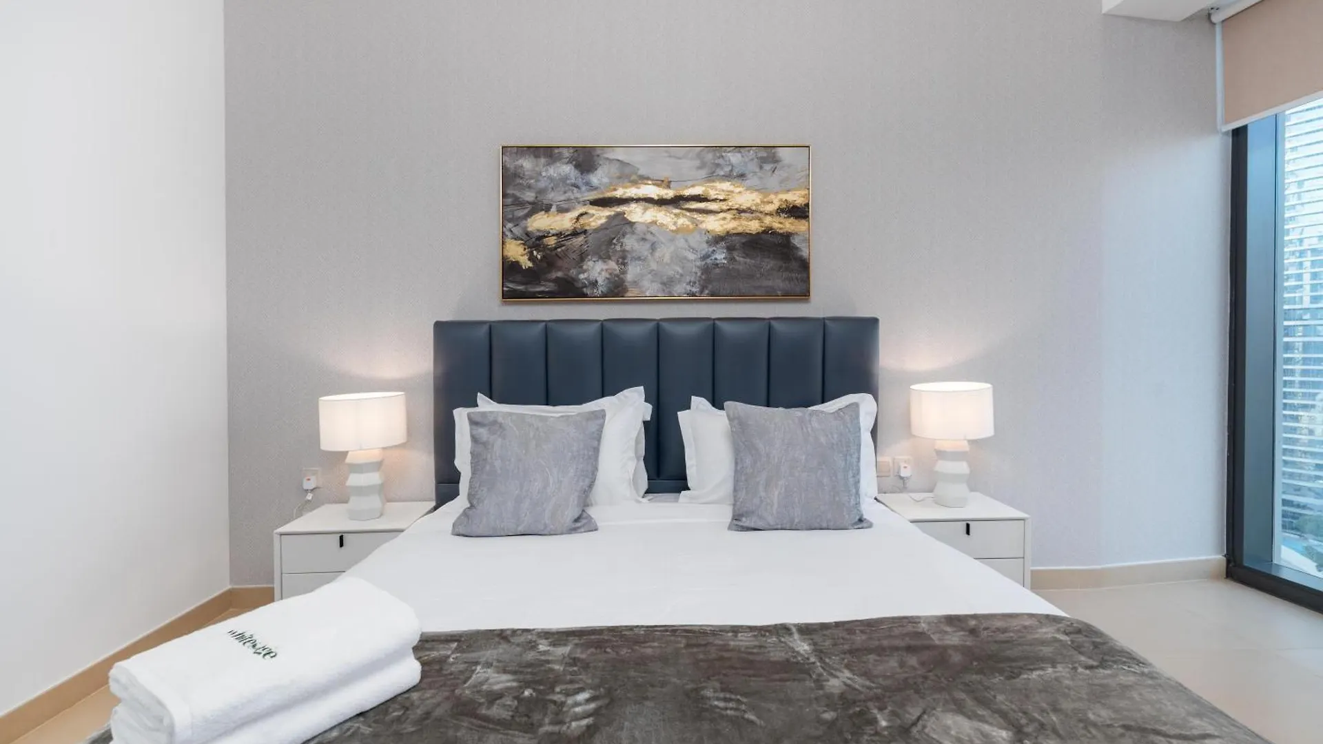 Apartament Whitesage - Unbeatable Views Of Burj Khalifa In This Huge 3Br Dubaj