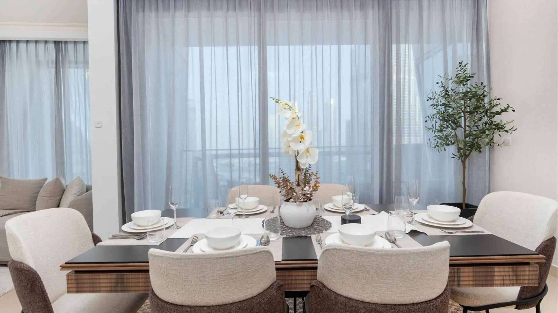 Apartament Whitesage - Unbeatable Views Of Burj Khalifa In This Huge 3Br Dubaj