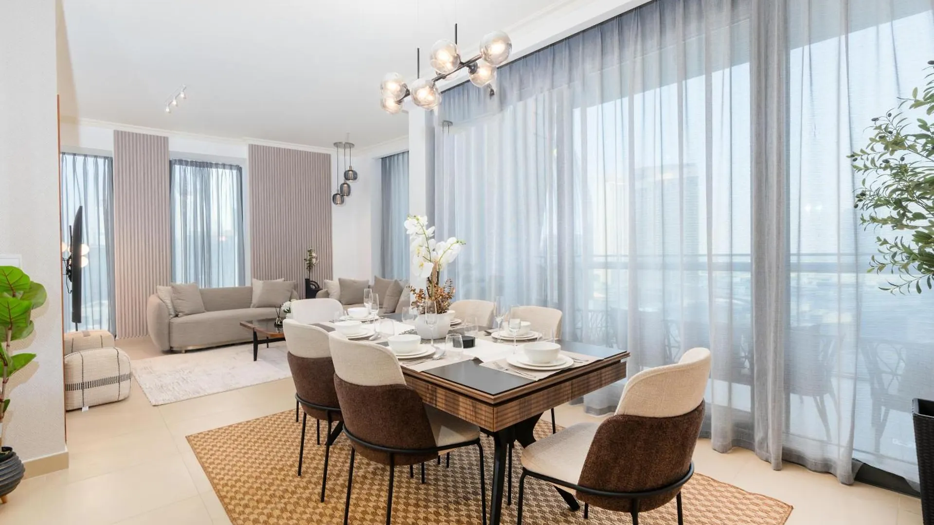 Apartament Whitesage - Unbeatable Views Of Burj Khalifa In This Huge 3Br Dubaj